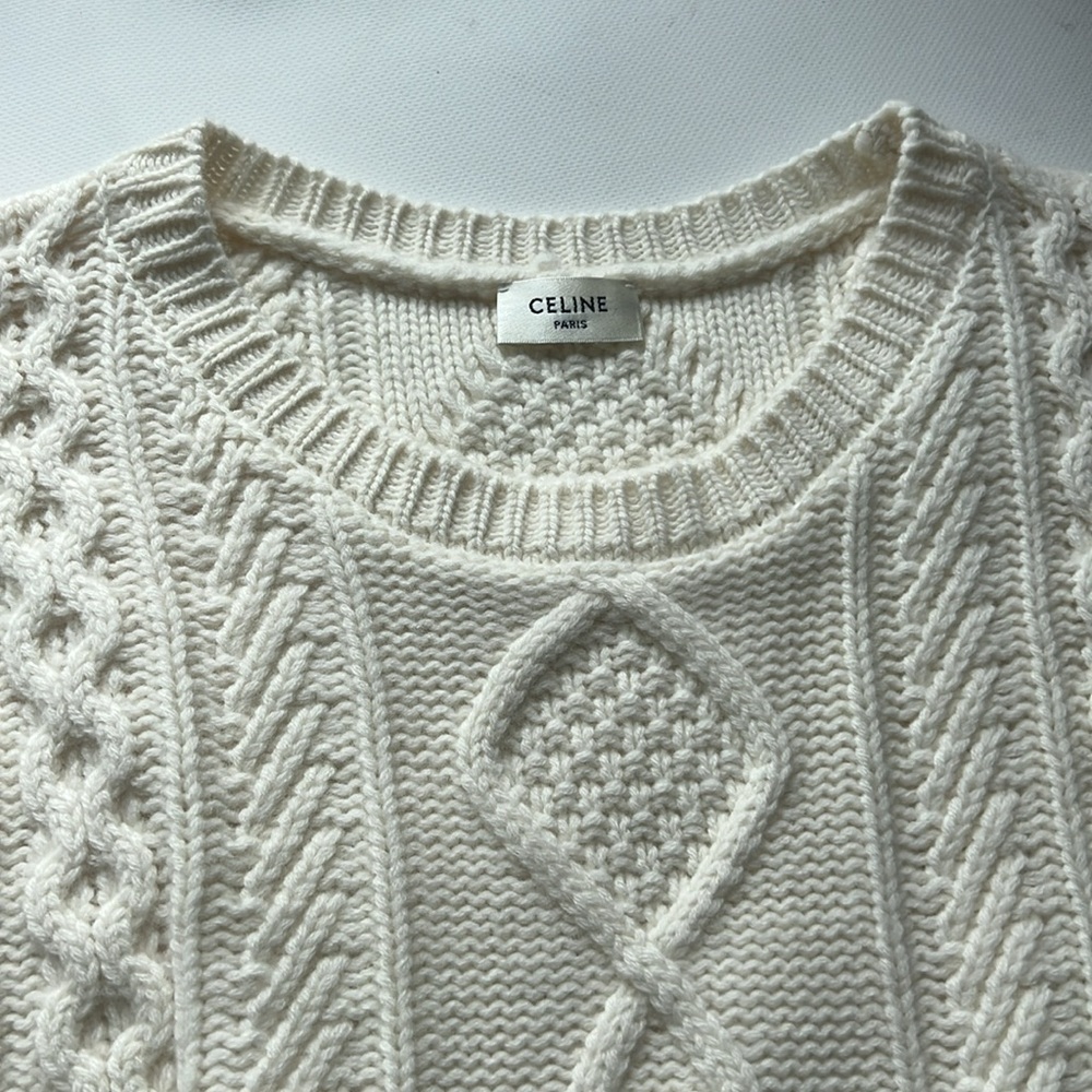 Celine wool and cashmere sweater - Picture 5 of 13
